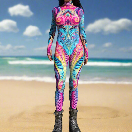 Chameleon Zentai Bodysuit