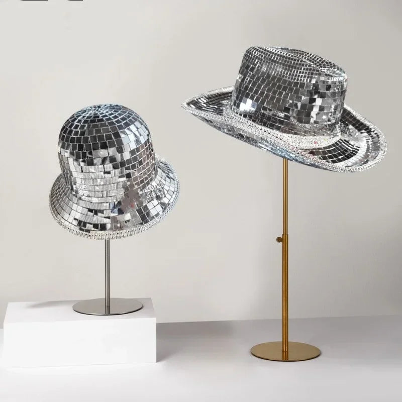 Disco Mirror Cowboy Hat