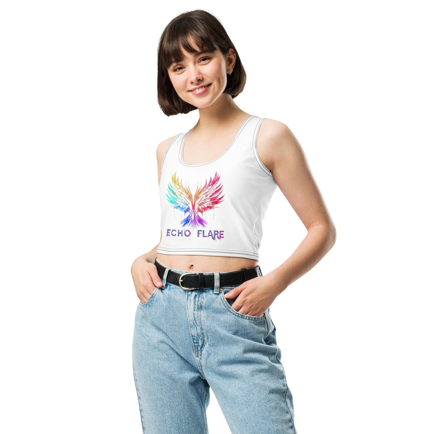 Echo Flare Crop Top