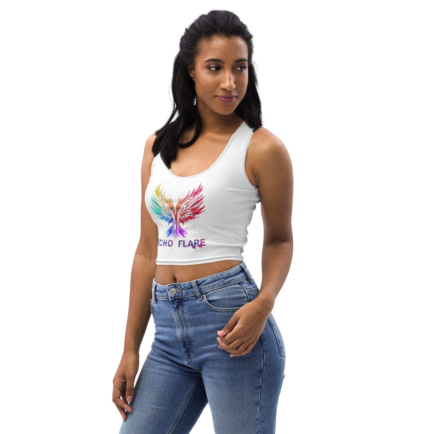 Echo Flare Crop Top