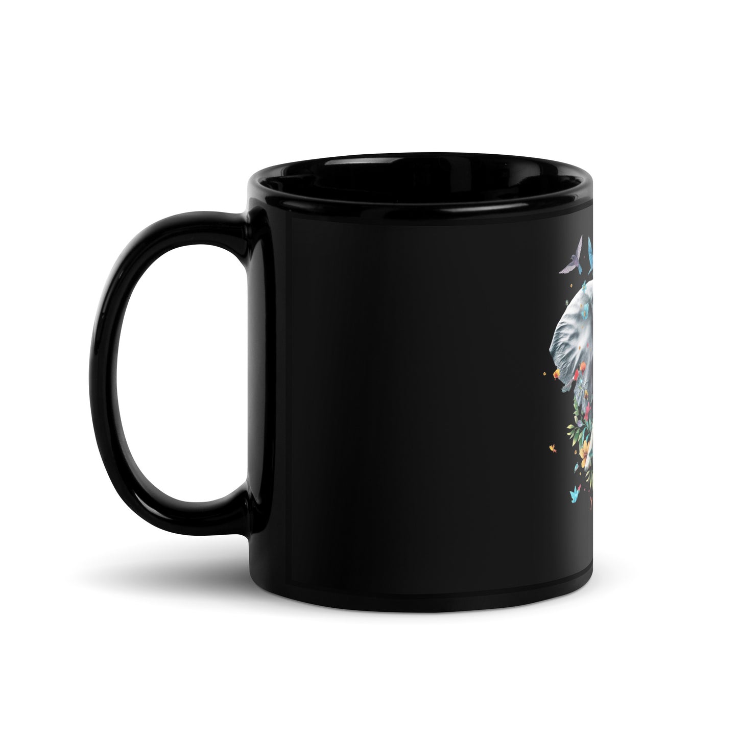 Spring Elephant Glossy Mug