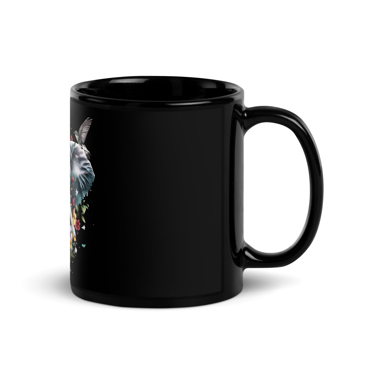 Spring Elephant Glossy Mug